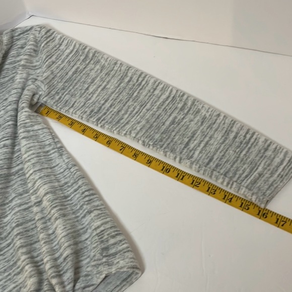 Old Navy gray & white fleece with tie knot girls size XL 14 - Picture 11 of 13